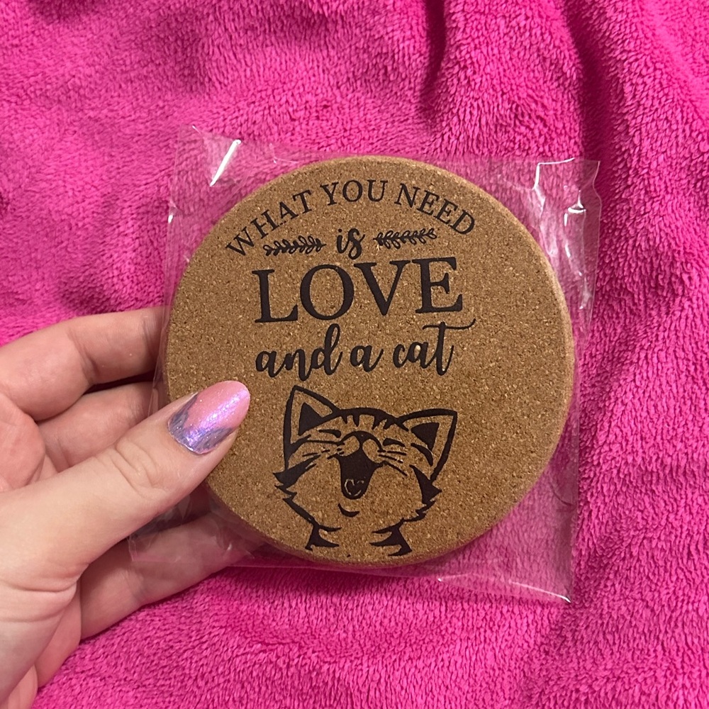 Cute Cat Coaster